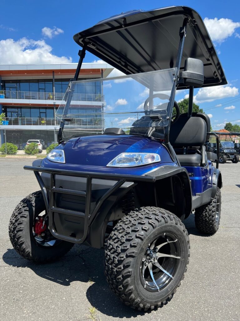 2022 LITHIUM AdvancedEV Lifted Blue 4 Passenger | Botero Carts