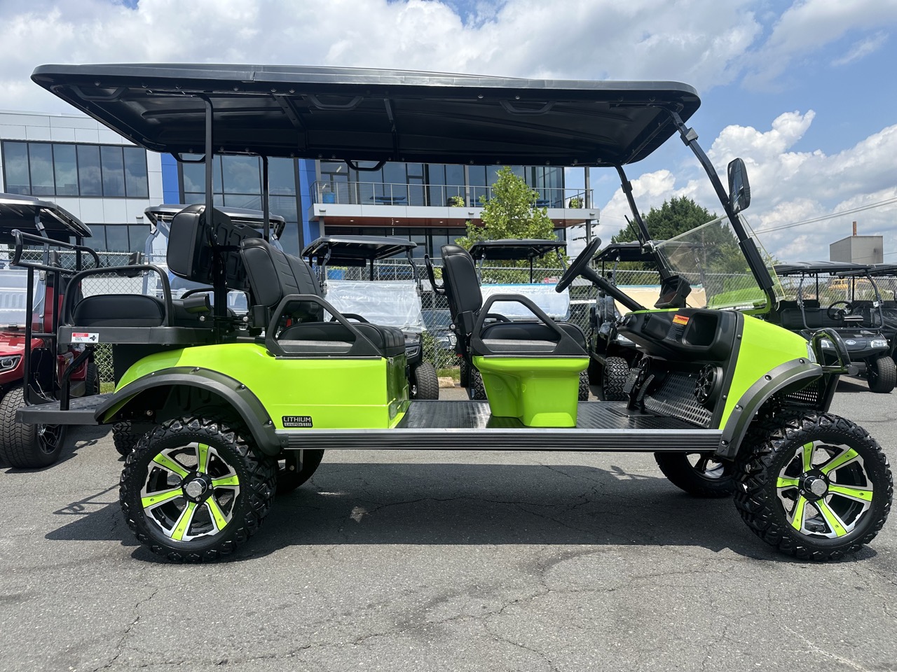 2024 LITHIUM Forester 6+ Lime Green Golf Cart! Street-Ready! 0% for 36 ...