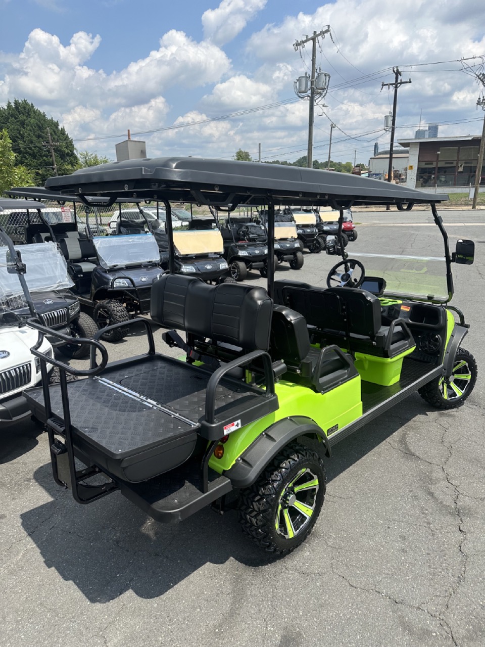 2024 LITHIUM Forester 6+ Lime Green Golf Cart! Street-Ready! 0% for 36 ...