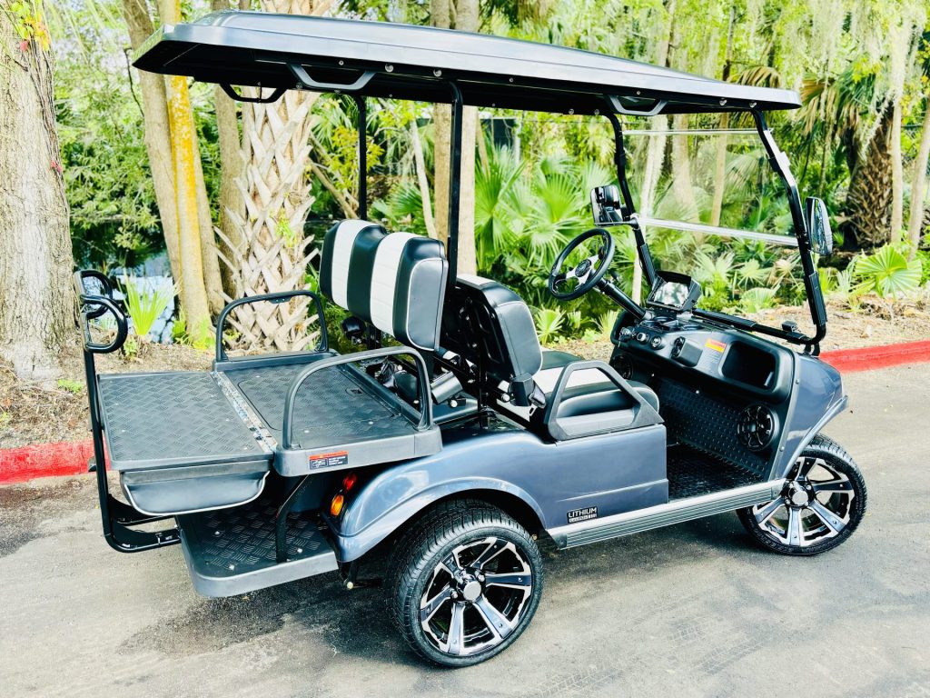 2024 LITHIUM Classic 4 Plus Golf Cart 25mph Max Speed STREET READY   IMG 4388 1024x768 