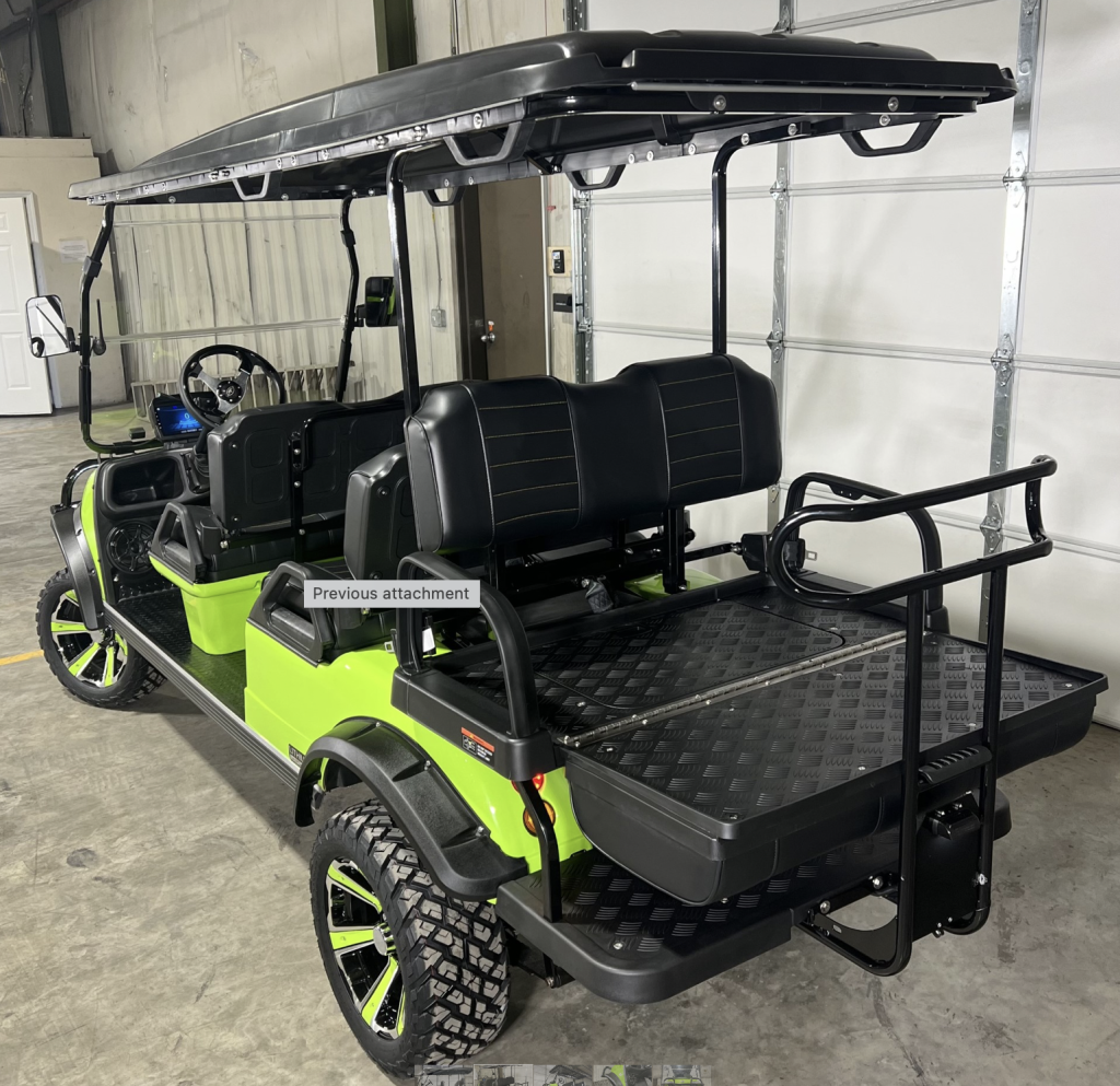 2024 LITHIUM Forester 6 PLUS Golf Cart Street Ready 0 For 36 Months   Screen Shot 2024 01 03 At 3.53.32 PM 1024x993 