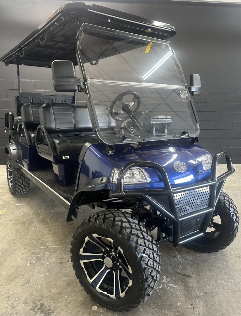 D2 Forester 6+ M. Blue! New Lithium Golf Cart!