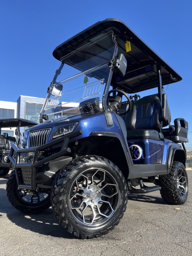 LITHIUM Street Ready Golf Cart, Fully-Loaded Evolution D2+2 Maverick! 0% Financing!
