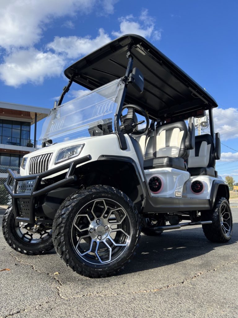 The New D5 Maverick 4 Plus LITHIUM Powered Golf Cart! Take it Home with $0 Down and 0% Financing for 36 Months!